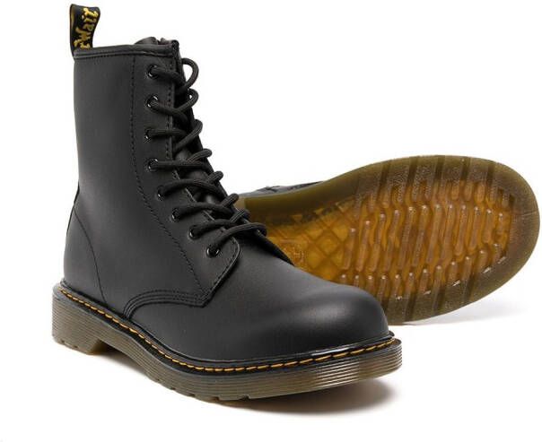 Dr. Martens Kids Fiori enkellaarzen Zwart