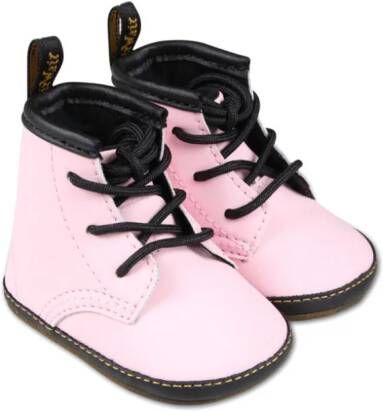 Dr. Martens Kids Enkellaarzen met veters Roze