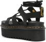 Dr. Martens Nartilla leren sandalen Zwart - Thumbnail 3