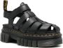 Dr. Martens Ricki leren sandalen Zwart - Thumbnail 2