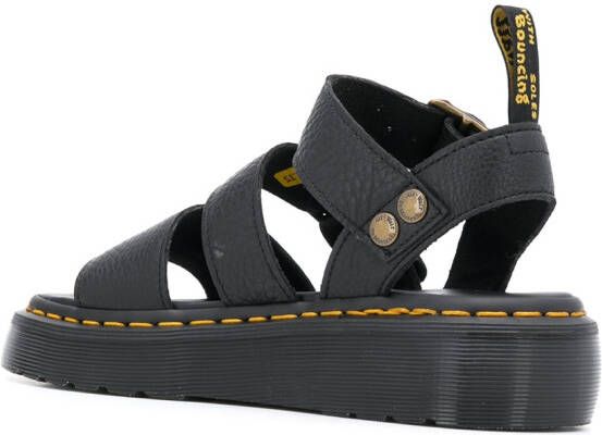 Dr. Martens Sandalen met open neus Zwart