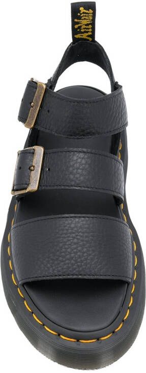 Dr. Martens Sandalen met open neus Zwart