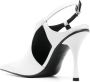 Dsquared2 Leren slingback pumps Wit - Thumbnail 3