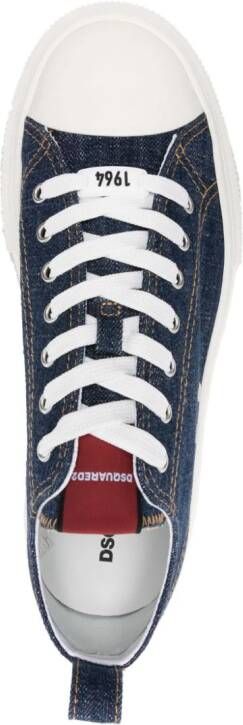 Dsquared2 Berlin denim sneakers Blauw