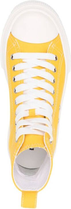 Dsquared2 Berlin high-top sneakers Geel