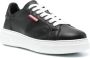 DSQUARED2 Bumper leren sneakers Zwart - Thumbnail 2