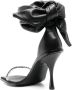 DSQUARED2 Cassandra leren sandalen Zwart - Thumbnail 3