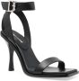 DSQUARED2 D2 leren sandalen Zwart - Thumbnail 2