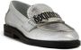 DSQUARED2 Gothic metallic leren loafers Zilver - Thumbnail 2