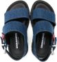 Dsquared2 Kids Denim sandalen Blauw - Thumbnail 3