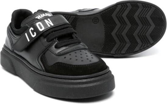 Dsquared2 Kids Sneakers met logoprint Zwart