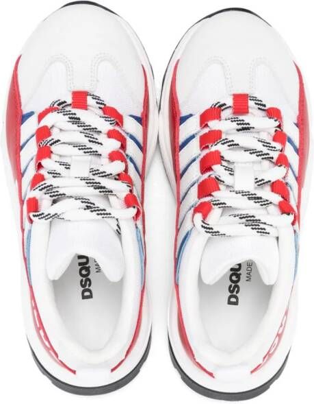 Dsquared2 Kids Sneakers met logoprint Wit