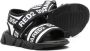 Dsquared2 Kids Sandalen met logoprint Zwart - Thumbnail 2