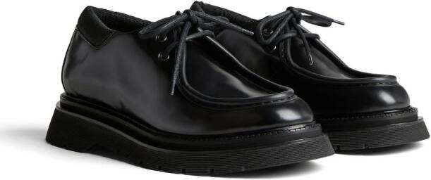 Dsquared2 Leren loafers Zwart