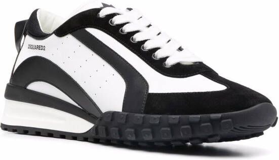 DSQUARED2 Legend tweekleurige sneakers Wit