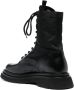 DSQUARED2 Leren combat boots Zwart - Thumbnail 3