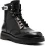 Dsquared2 Leren combat boots Zwart - Thumbnail 2