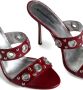 Dsquared2 Leren sandalen Rood - Thumbnail 4