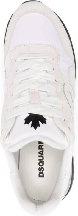 DSQUARED2 Leren sneakers Wit