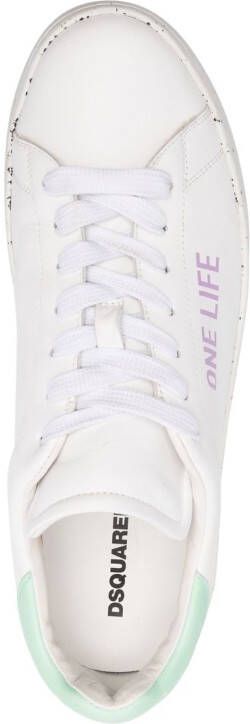 DSQUARED2 One Life low-top sneakers Wit