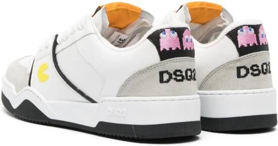 DSQUARED2 x PAC-MAN™ sneakers met vlakken Wit