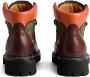 DSQUARED2 panelled leather hiking boots Zwart - Thumbnail 3