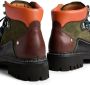 DSQUARED2 panelled leather hiking boots Zwart - Thumbnail 5