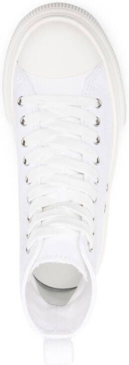 DSQUARED2 Sneakers met plateauzool Wit