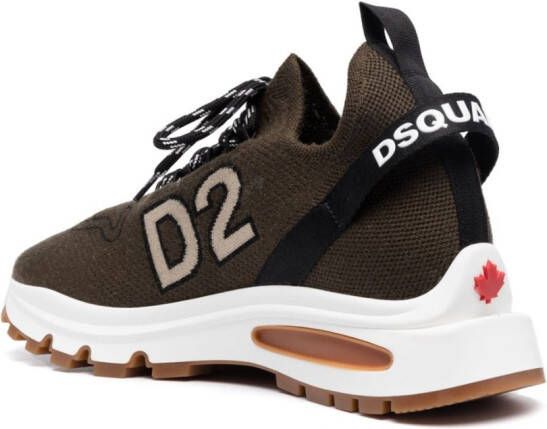 DSQUARED2 Run DS2 low-top sneakers Groen