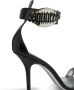 DSQUARED2 Sandalen met logoplakkaat Zwart - Thumbnail 4