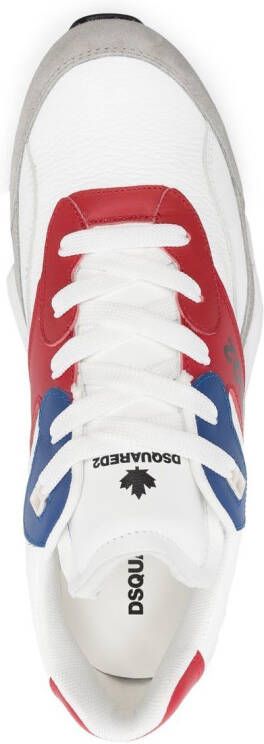 DSQUARED2 Sneakers met logoprint Wit