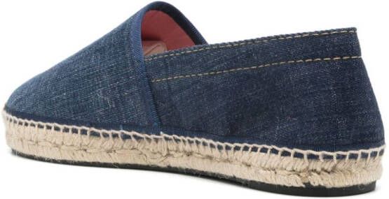 Dsquared2 Denim espadrilles Blauw