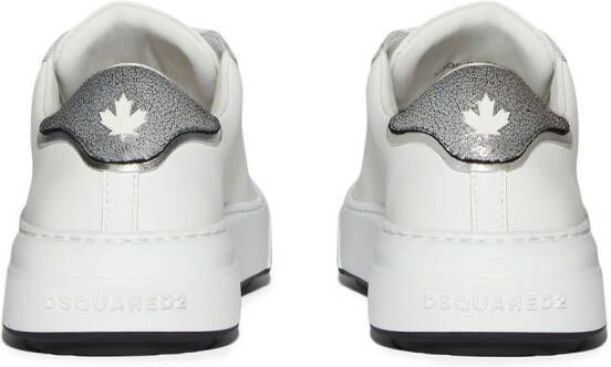 DSQUARED2 Sneakers met logoprint Wit