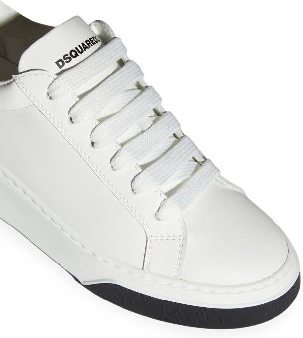 DSQUARED2 Sneakers met logoprint Wit