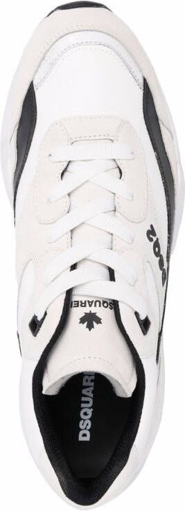 DSQUARED2 Sneakers met logoprint Wit