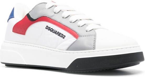 DSQUARED2 Sneakers met logoprint Wit