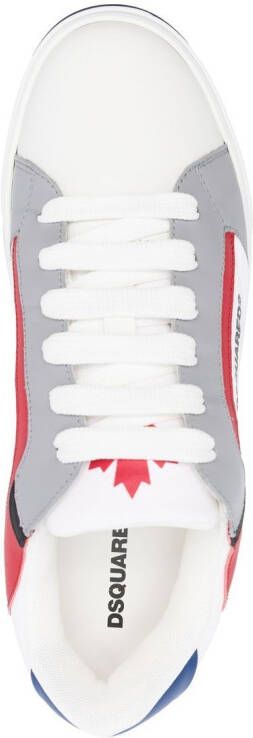 DSQUARED2 Sneakers met logoprint Wit