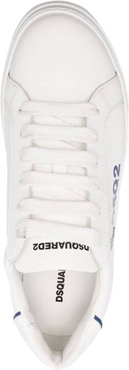 DSQUARED2 Sneakers met logoprint Wit