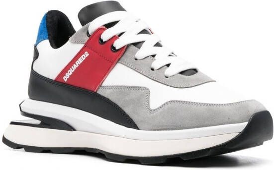 DSQUARED2 Sneakers met vlakken Wit