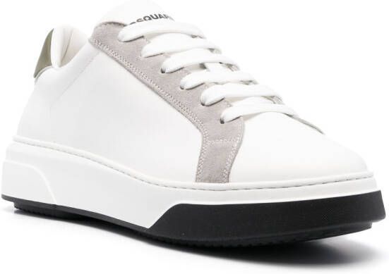 DSQUARED2 Sneakers met vlakken Wit