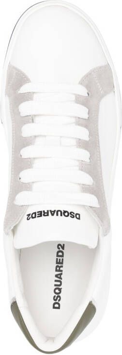 DSQUARED2 Sneakers met vlakken Wit