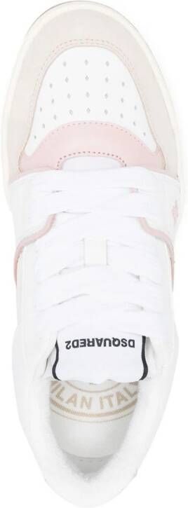 DSQUARED2 Sneakers met vlakken Wit