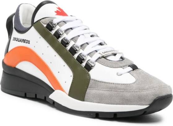 DSQUARED2 Sneakers met vlakken Wit