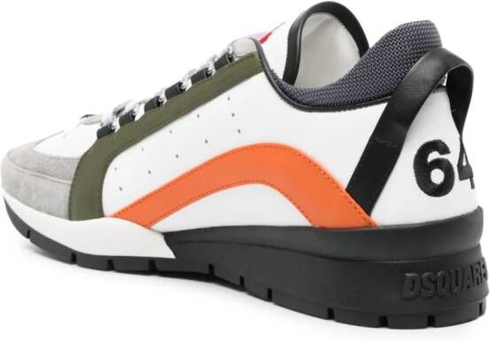 DSQUARED2 Sneakers met vlakken Wit