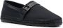 Dsquared2 D2 Statement leren espadrilles Zwart - Thumbnail 2