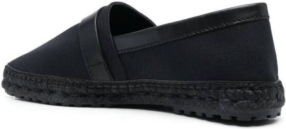 Dsquared2 D2 Statement leren espadrilles Zwart