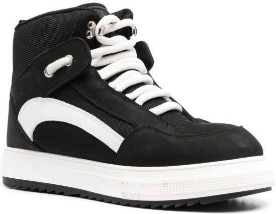 DSQUARED2 Tweekleurige sneakers Zwart