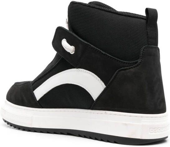 DSQUARED2 Tweekleurige sneakers Zwart