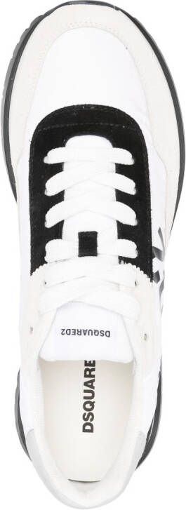 DSQUARED2 Sneakers met logoprint Wit