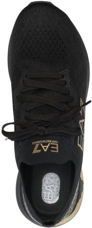 Ea7 Emporio Armani Crusher Distance sneakers Zwart